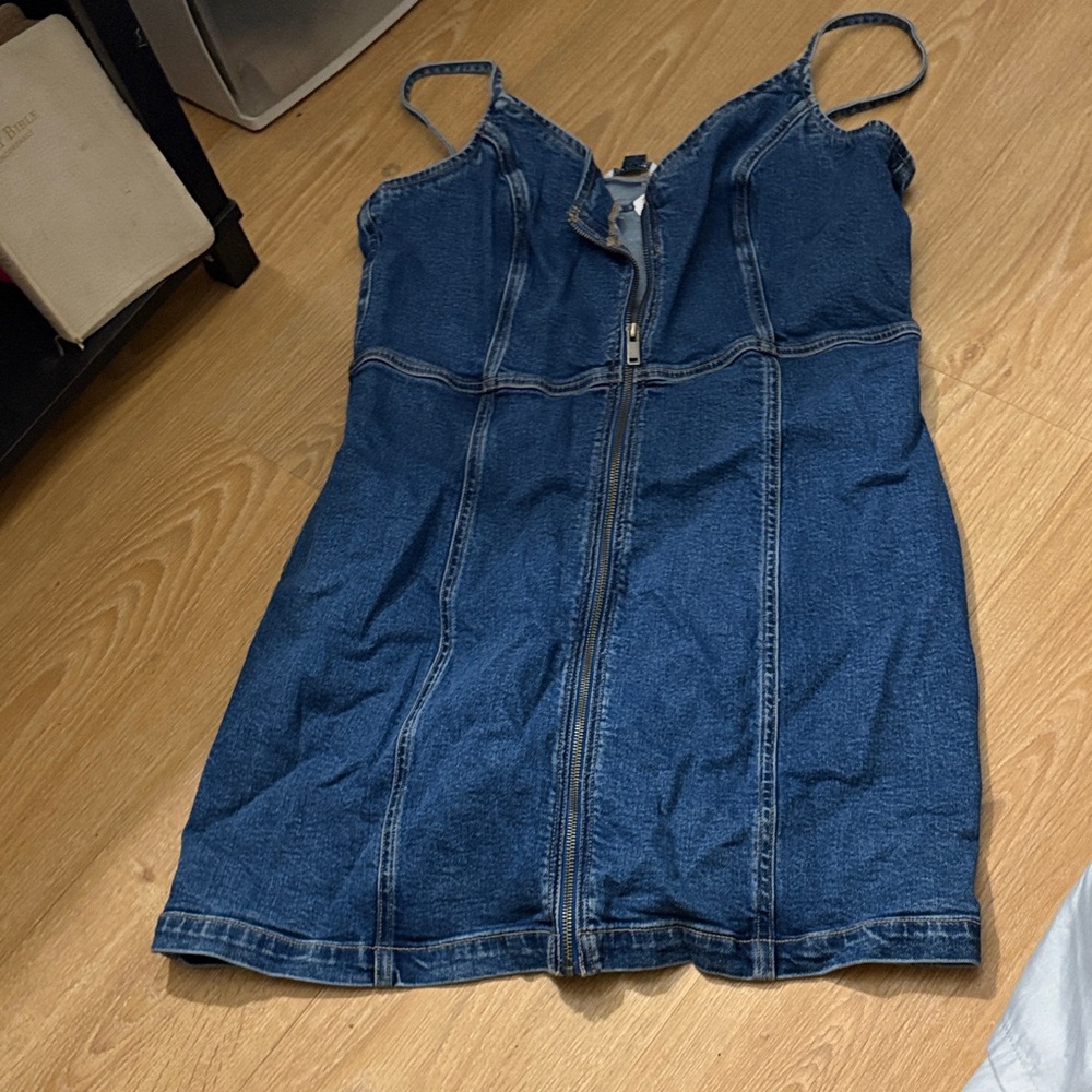 American Eagle Outfitters Dark Blue Mini Dress